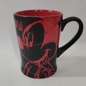 Disney Mickey Mouse Black and Red Mug